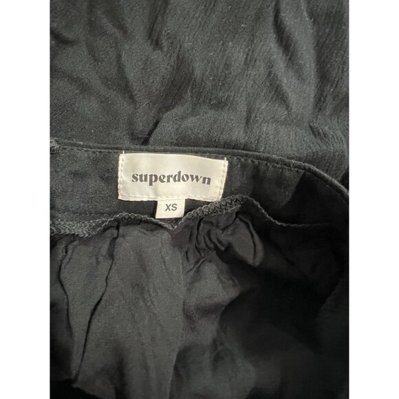 Superdown Trina Shift Dress in Black - Picture 5 of 5